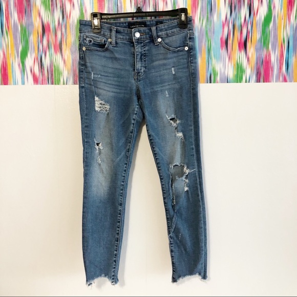 Lucky Brand Denim - Lucky Brand AVA skinny distressed jean
